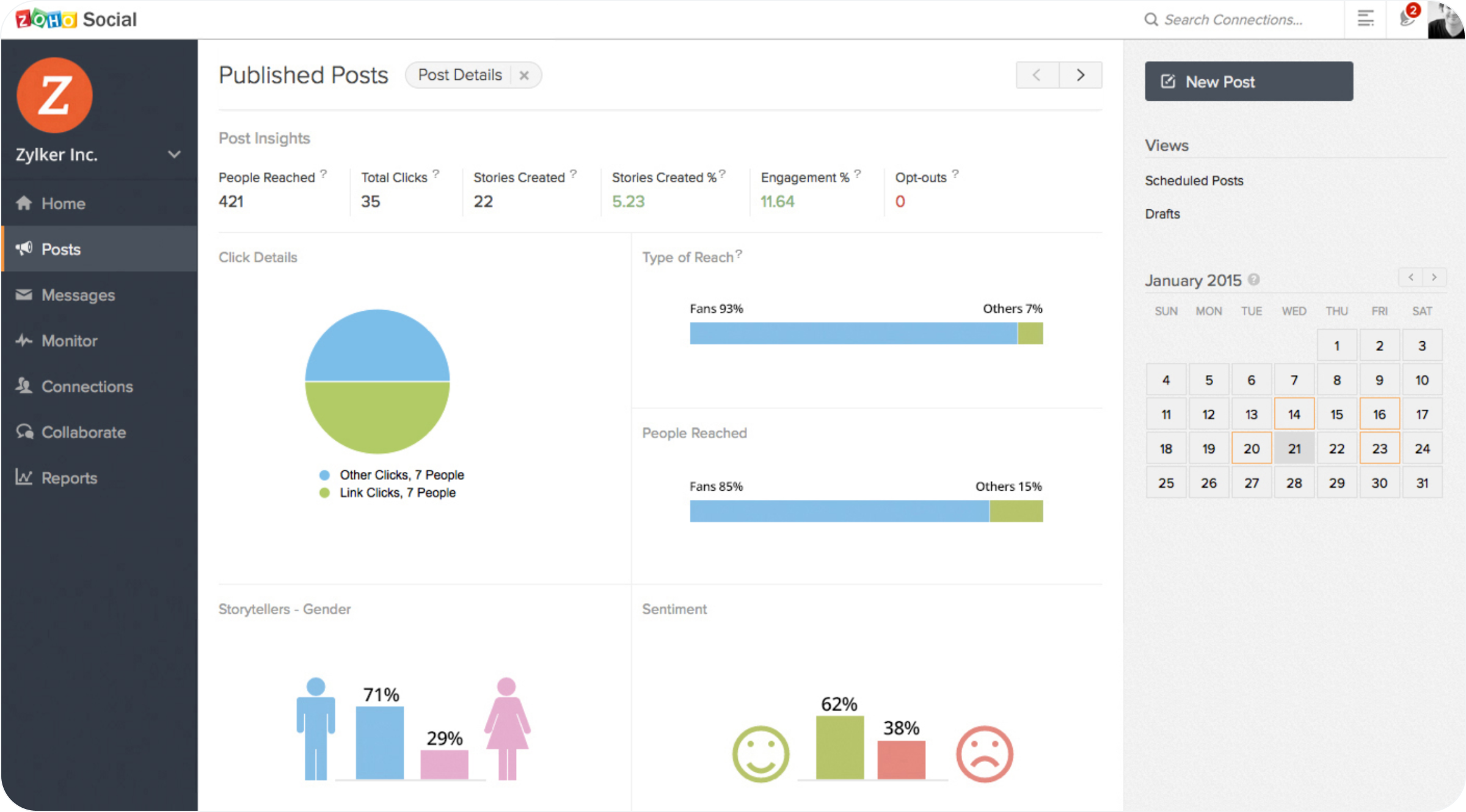 Zoho Social