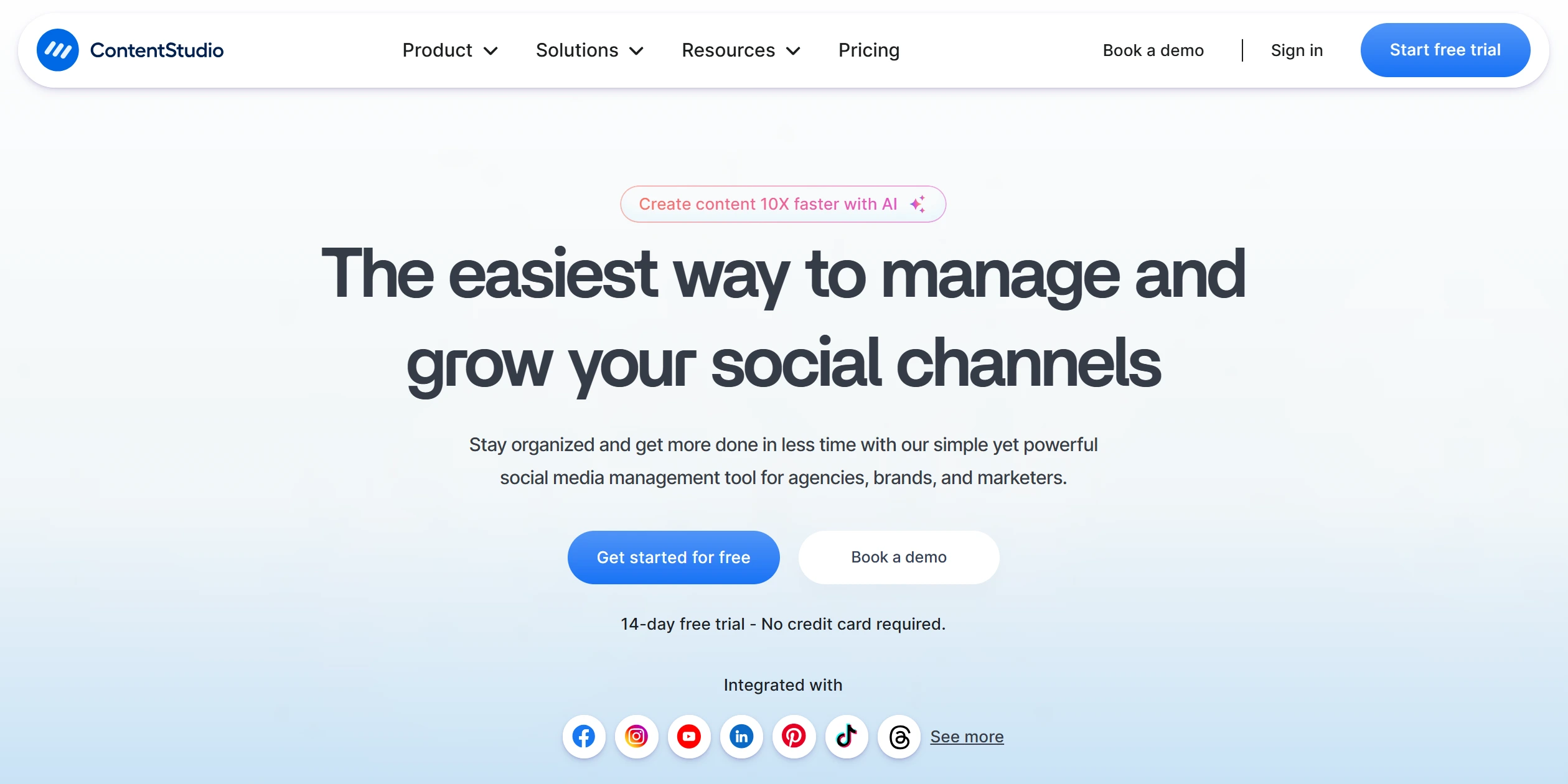 ContentStudio – Best SocialPilot Alternative for Content Discovery + Scheduling