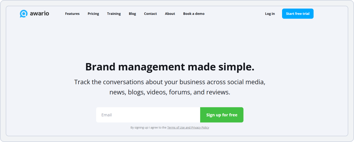 Awario dashboard image 