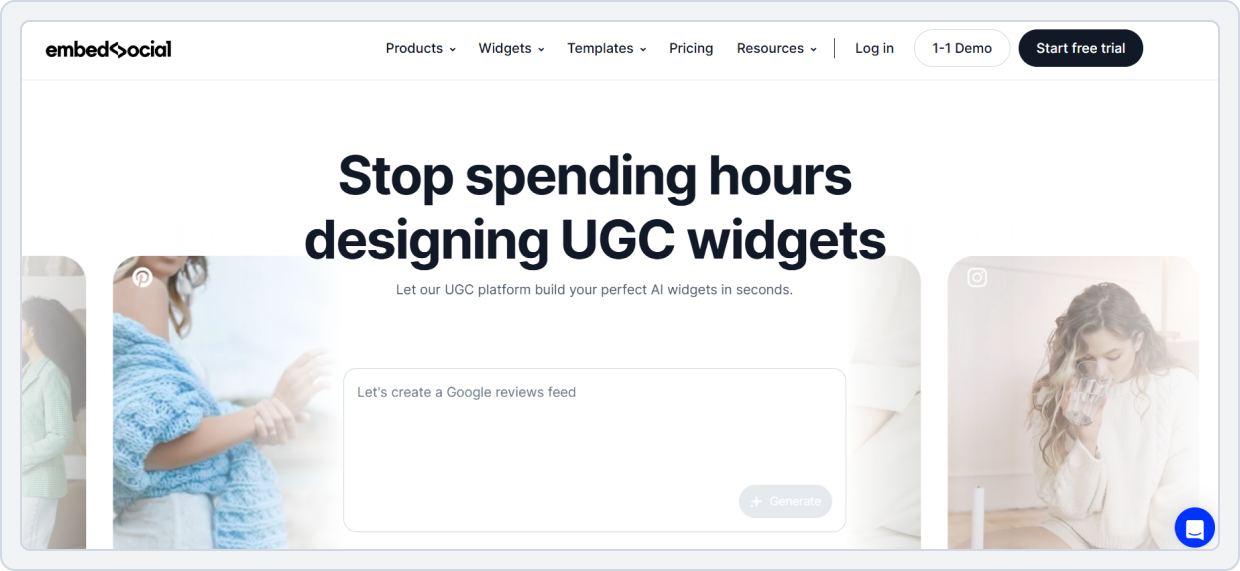 EmbedSocial Dashboard image 