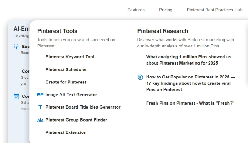 Tailwind - Pinterest 