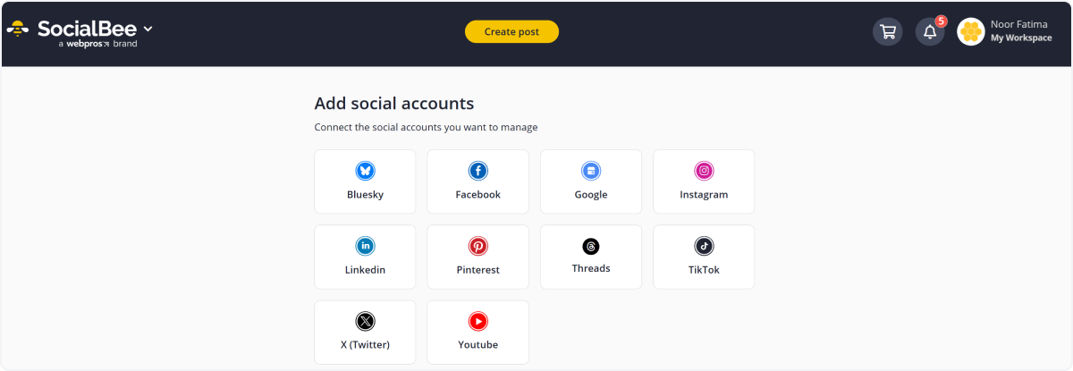 SocialBee- Cloud Campaign Alternative