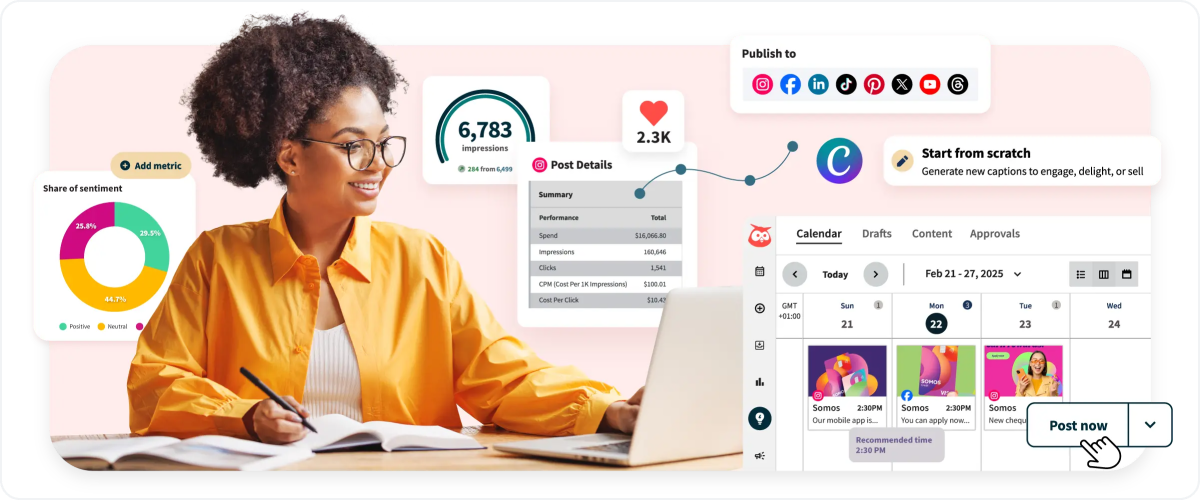 3. Hootsuite - Best for Enterprise & All-in-One Management