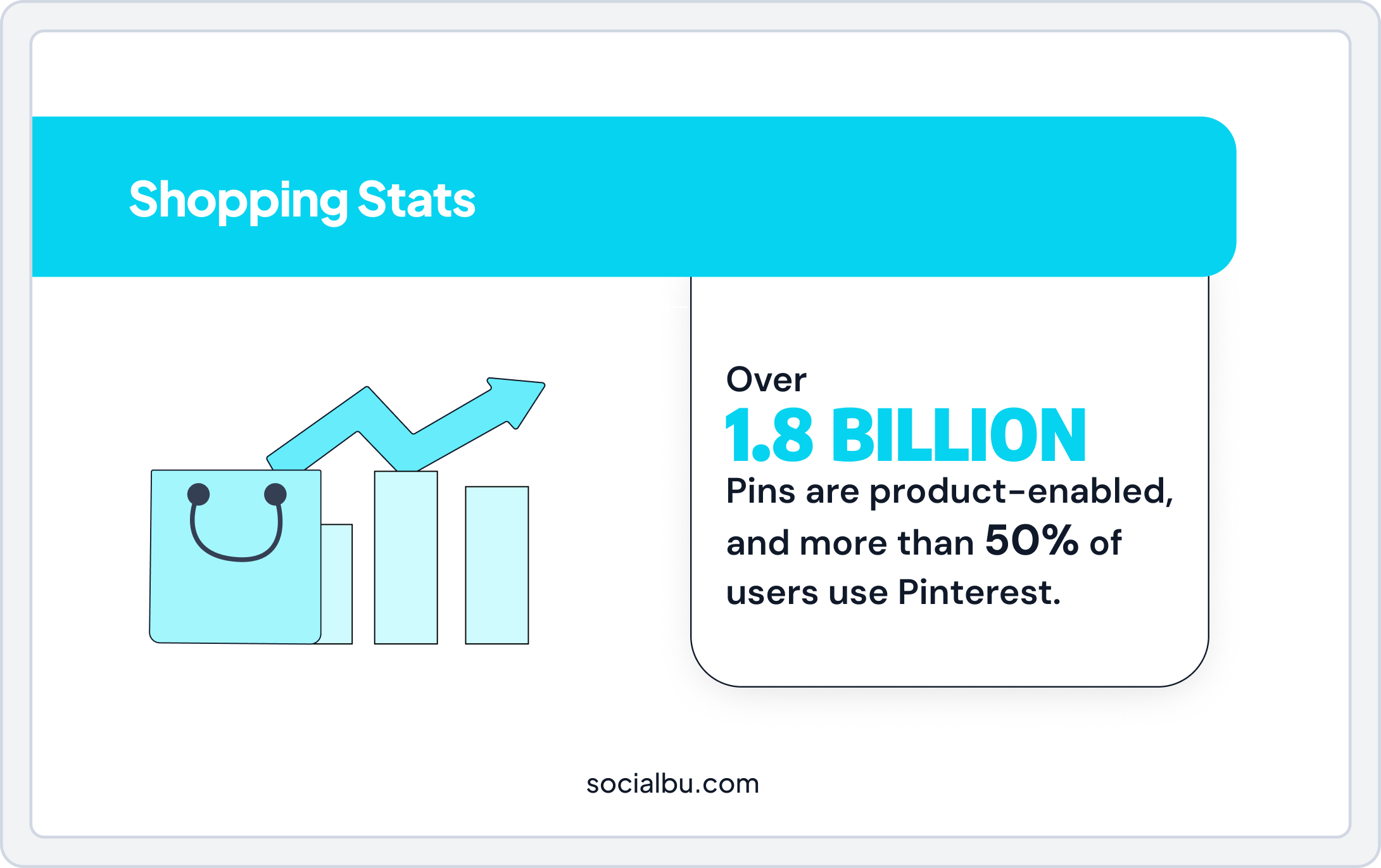 Pinterest Shopping stat