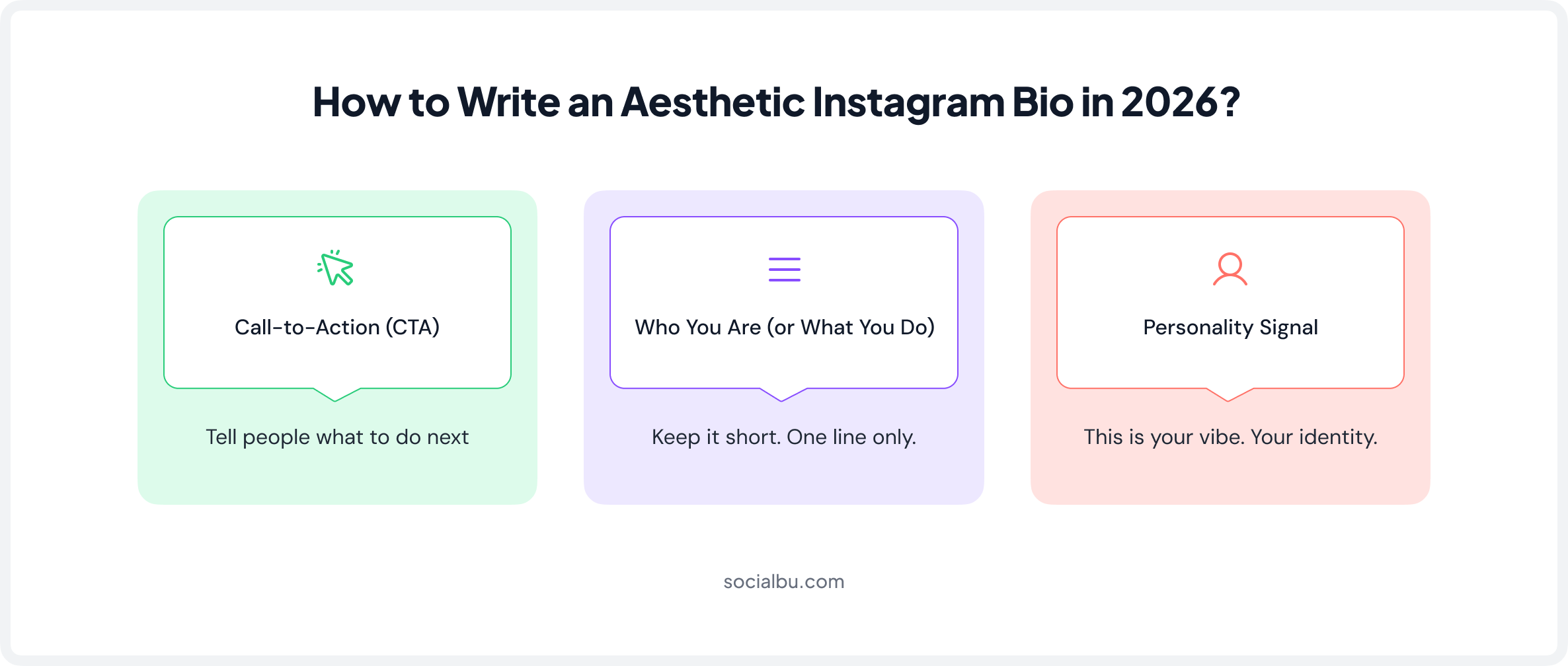 How to Write an Aesthetic Instagram Bio in 2026?