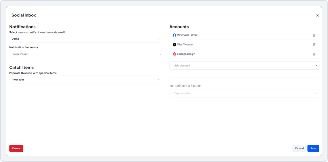 SocialBu's Unified Inbox