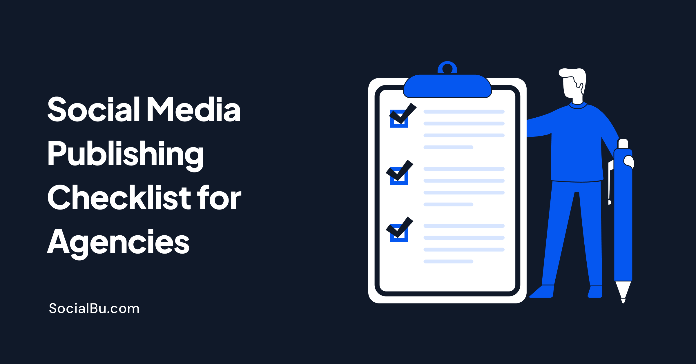 Social Media Publishing Checklist for Agencies (2026)