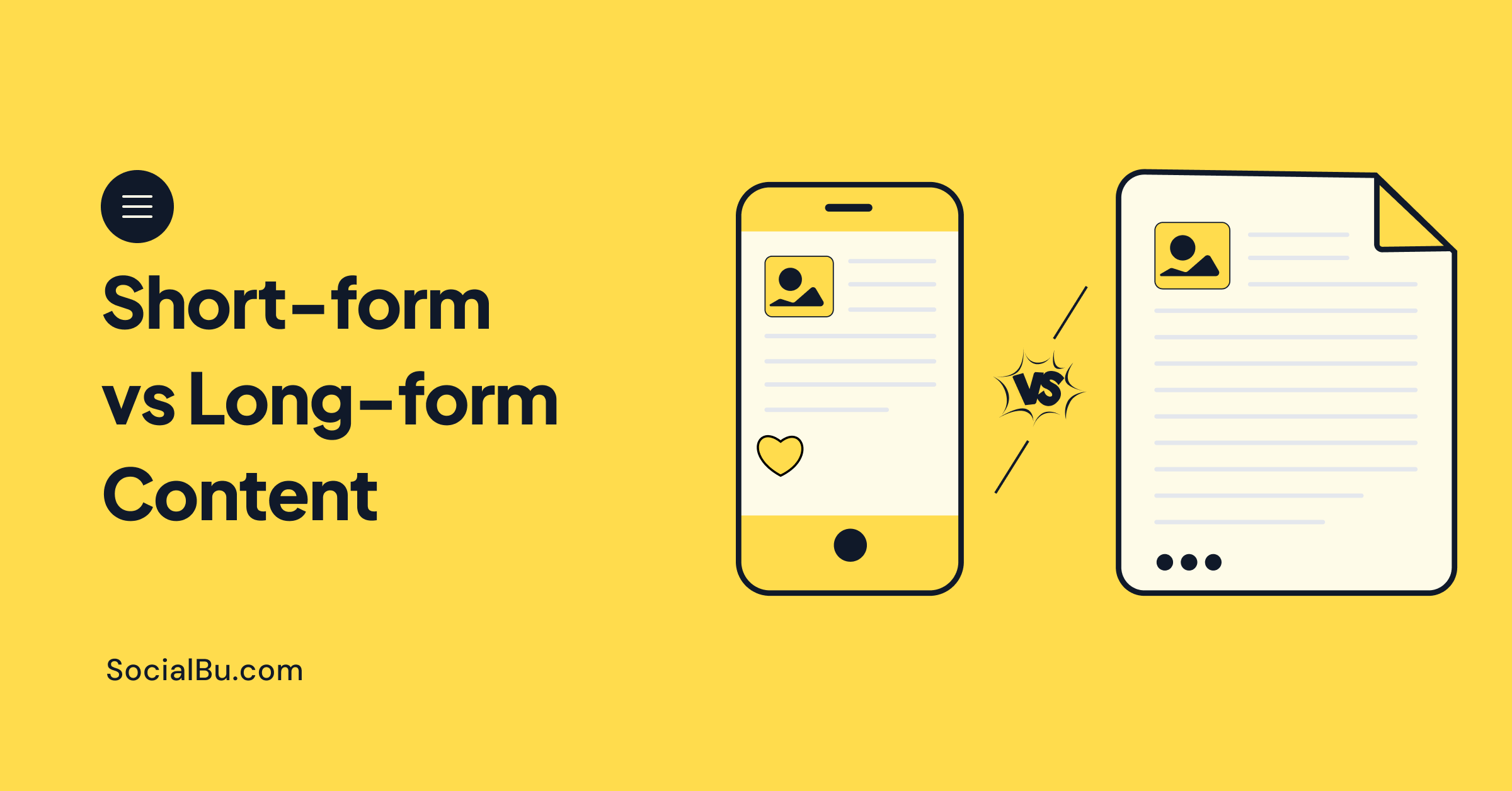 Short-form vs Long-form Content