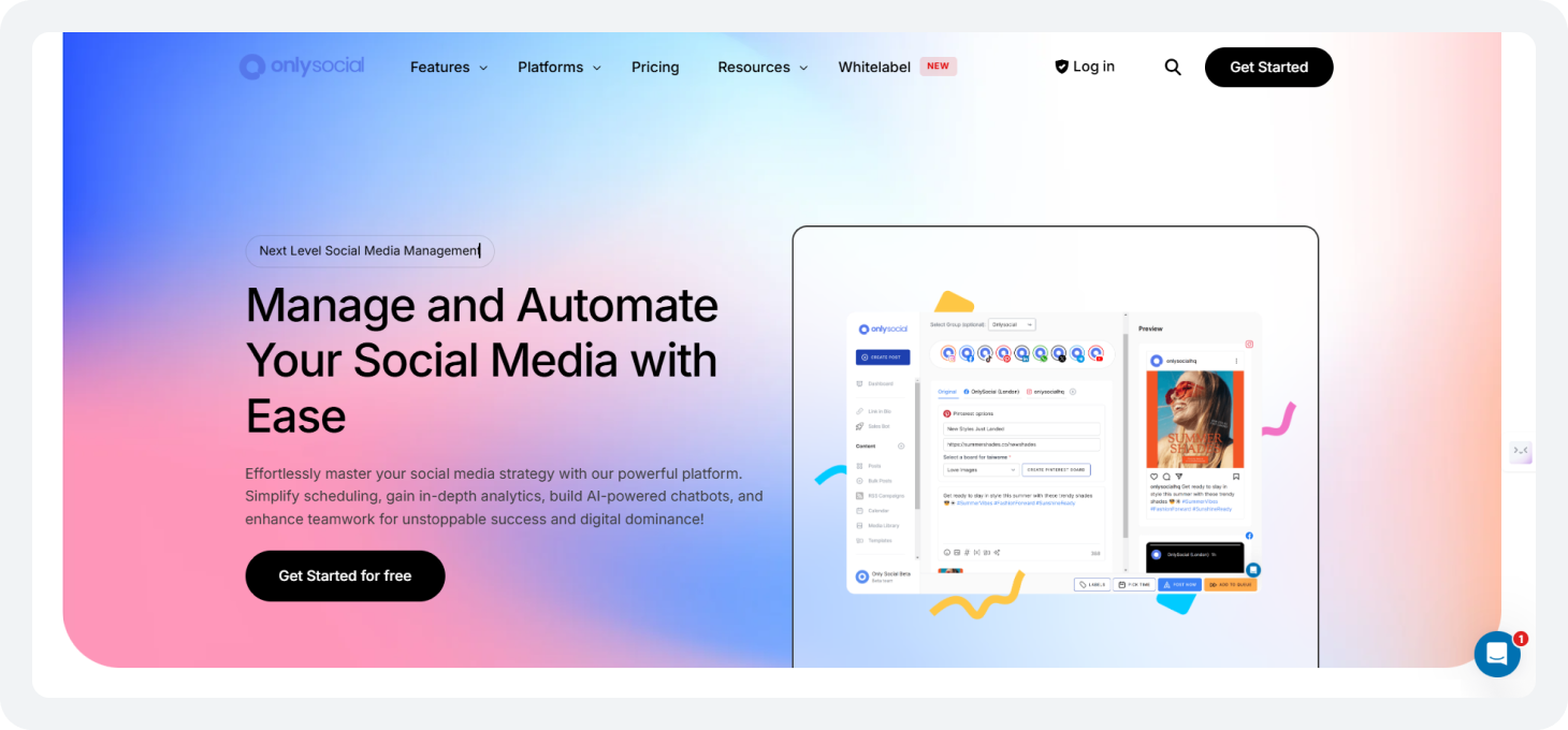 Statusbrew Alternative #5: OnlySocial