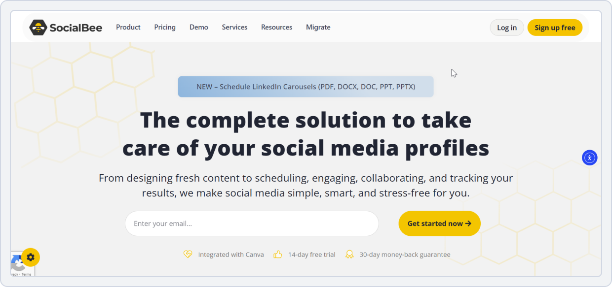 Statusbrew Alternative #3: SocialBee