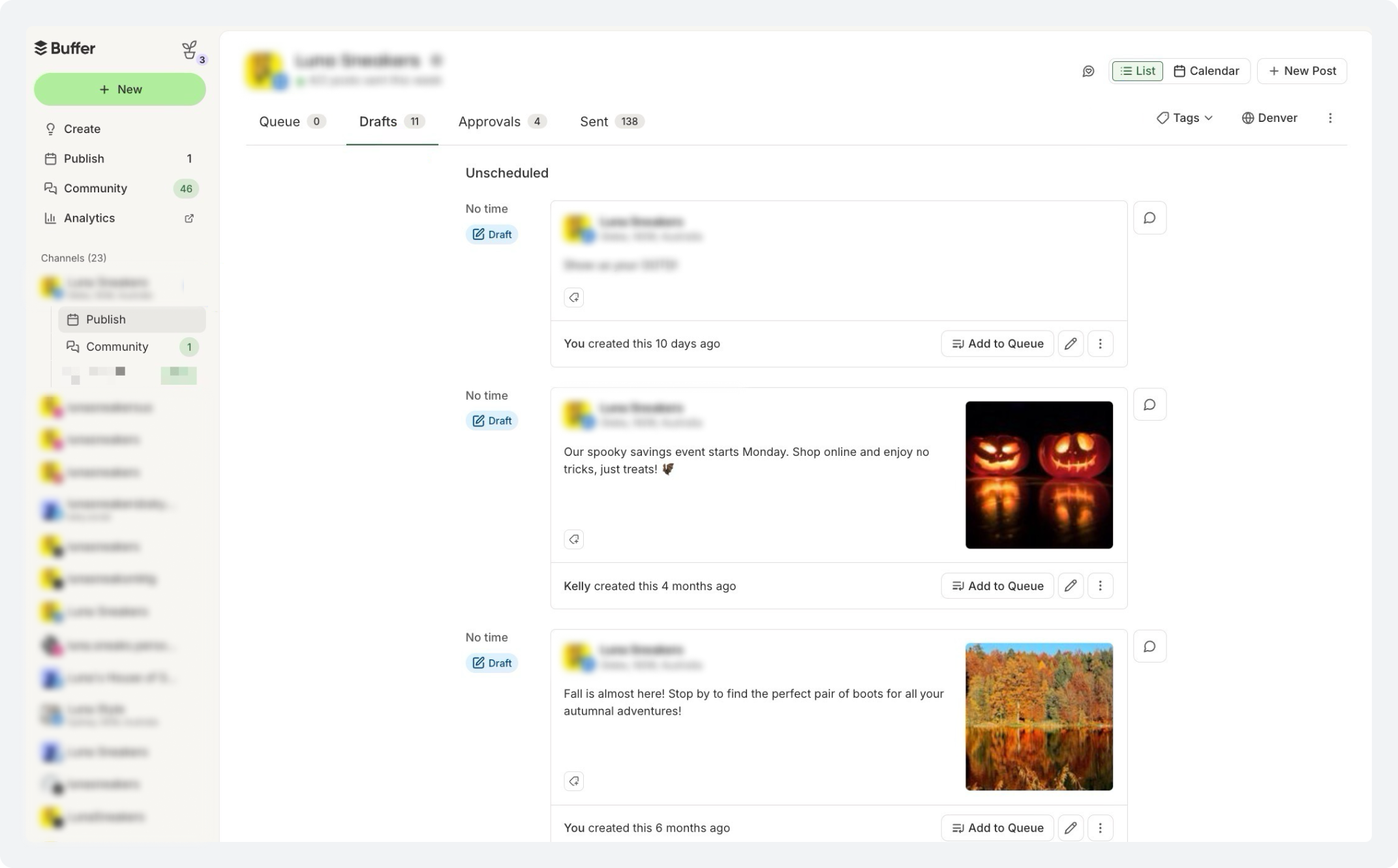 Buffer team collaboration