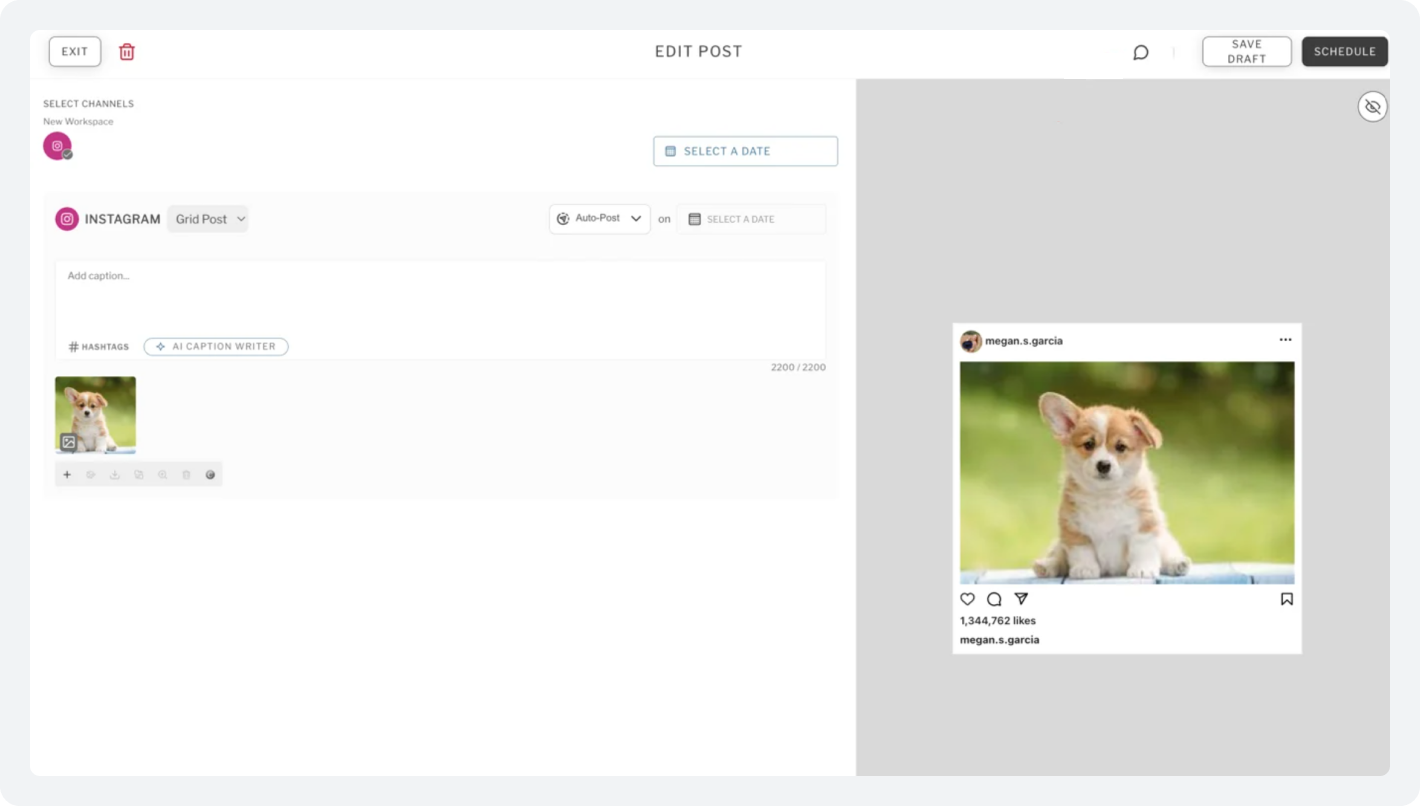 Planoly Team Collaboration