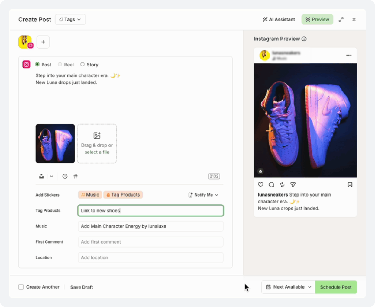 Buffer for Instagram