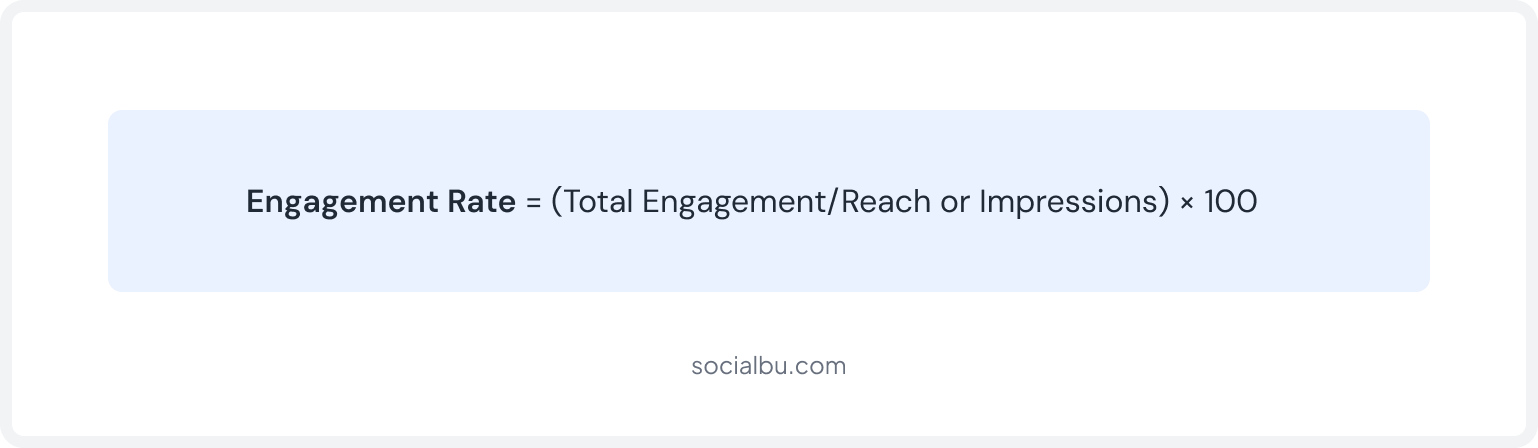 Engagement Rate Formula