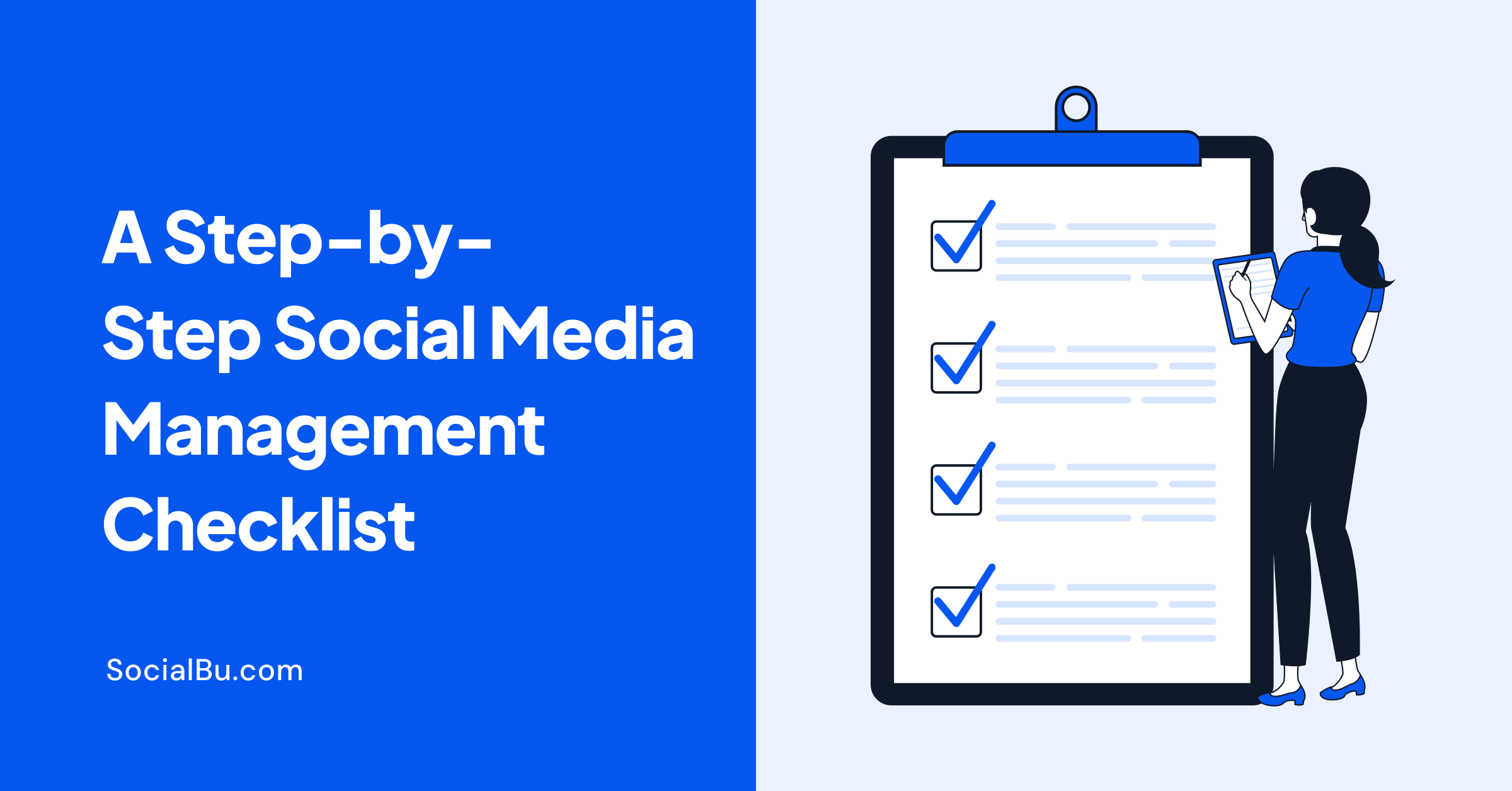 A Step-by-Step Social Media Management Checklist in 2026