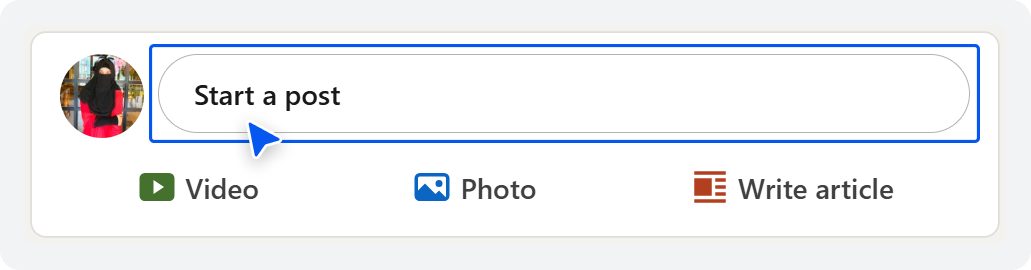 Scheduling from a LinkedIn Personal Profile