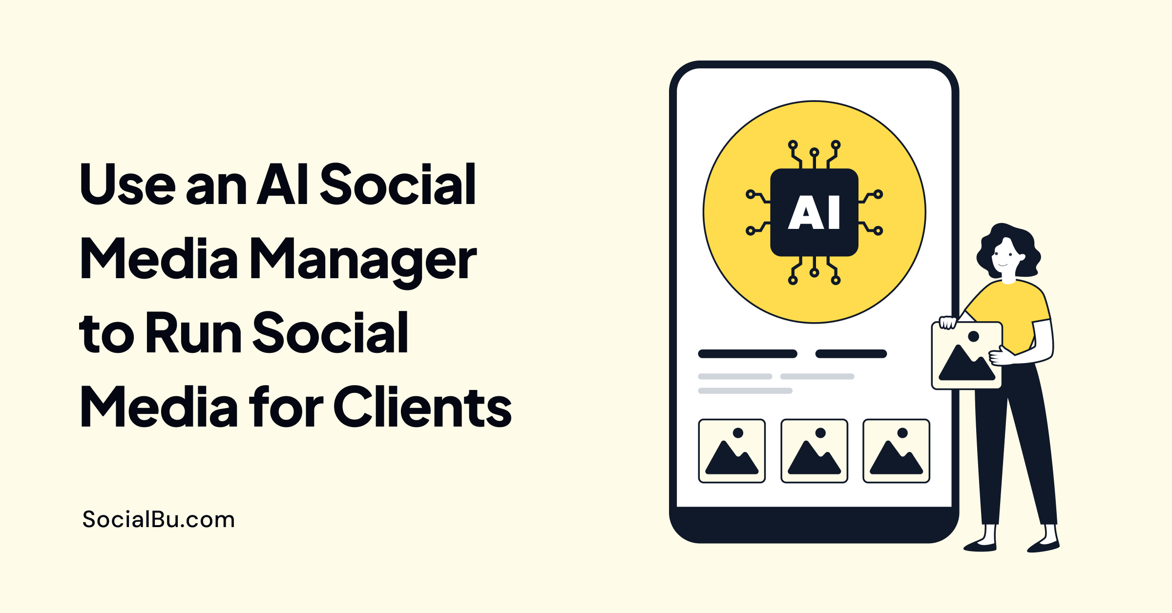 How to Use an AI Social Media Manager to Run Social Media for Clients