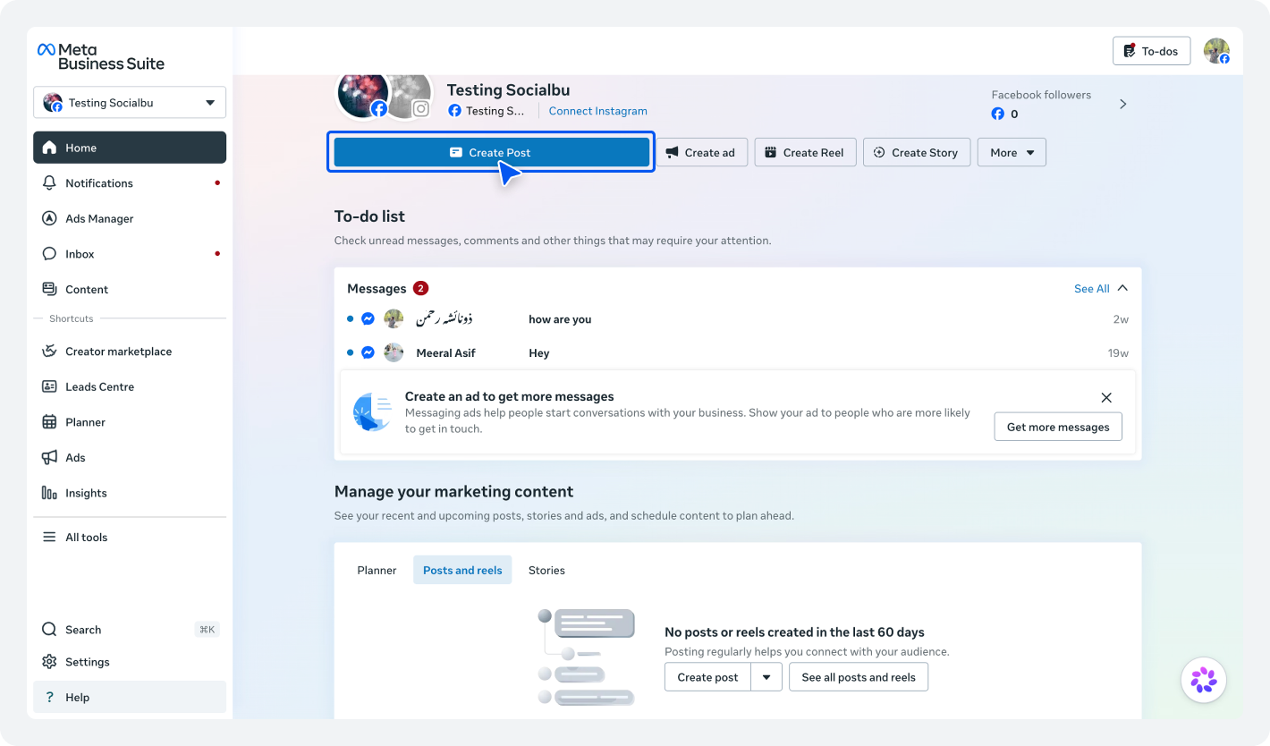 Schedule Instagram Posts and Reels From Desktop (Via Meta Business Suite) - 1