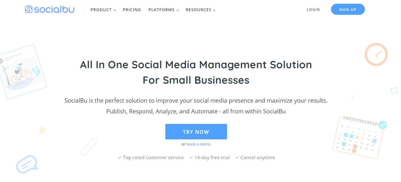 SocialBu HomePage