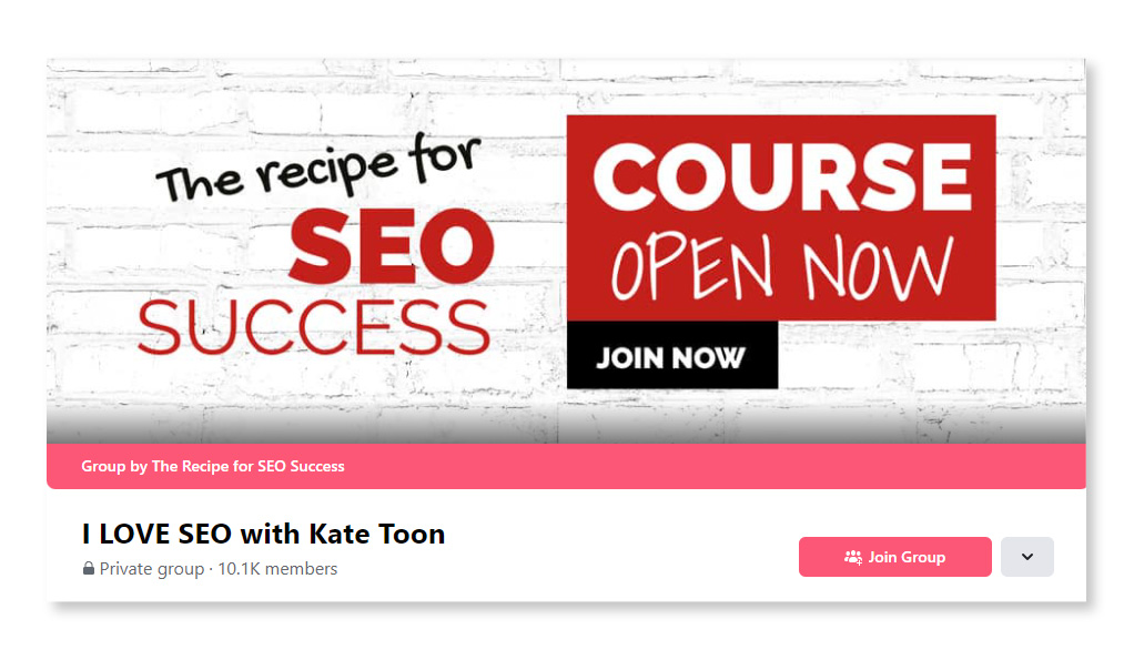 I LOVE SEO with Kate Toon