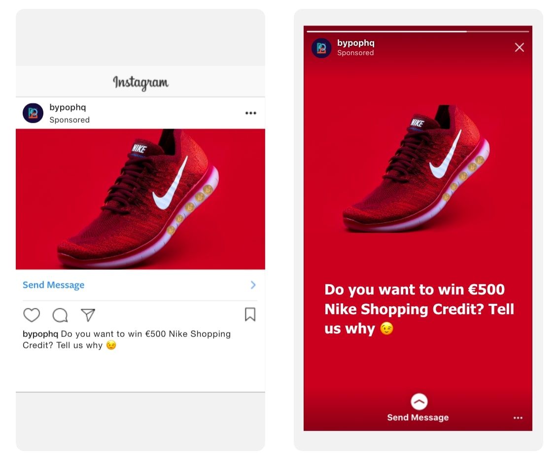 Nike deals instagram accounts