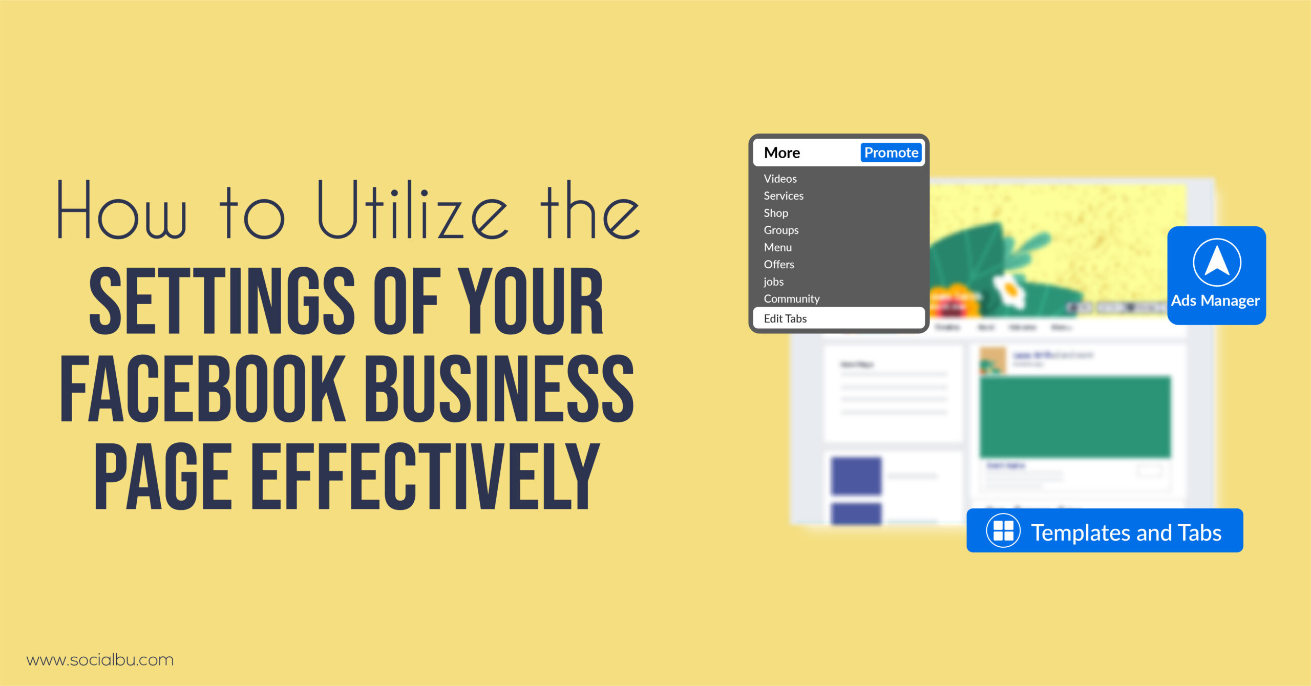 how to change facebook business page time zone