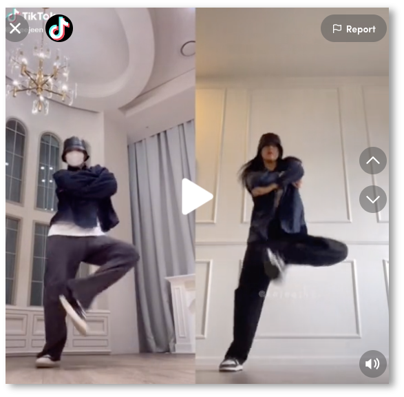 The ultimate dance challenge - scroll stopping TikTok idea