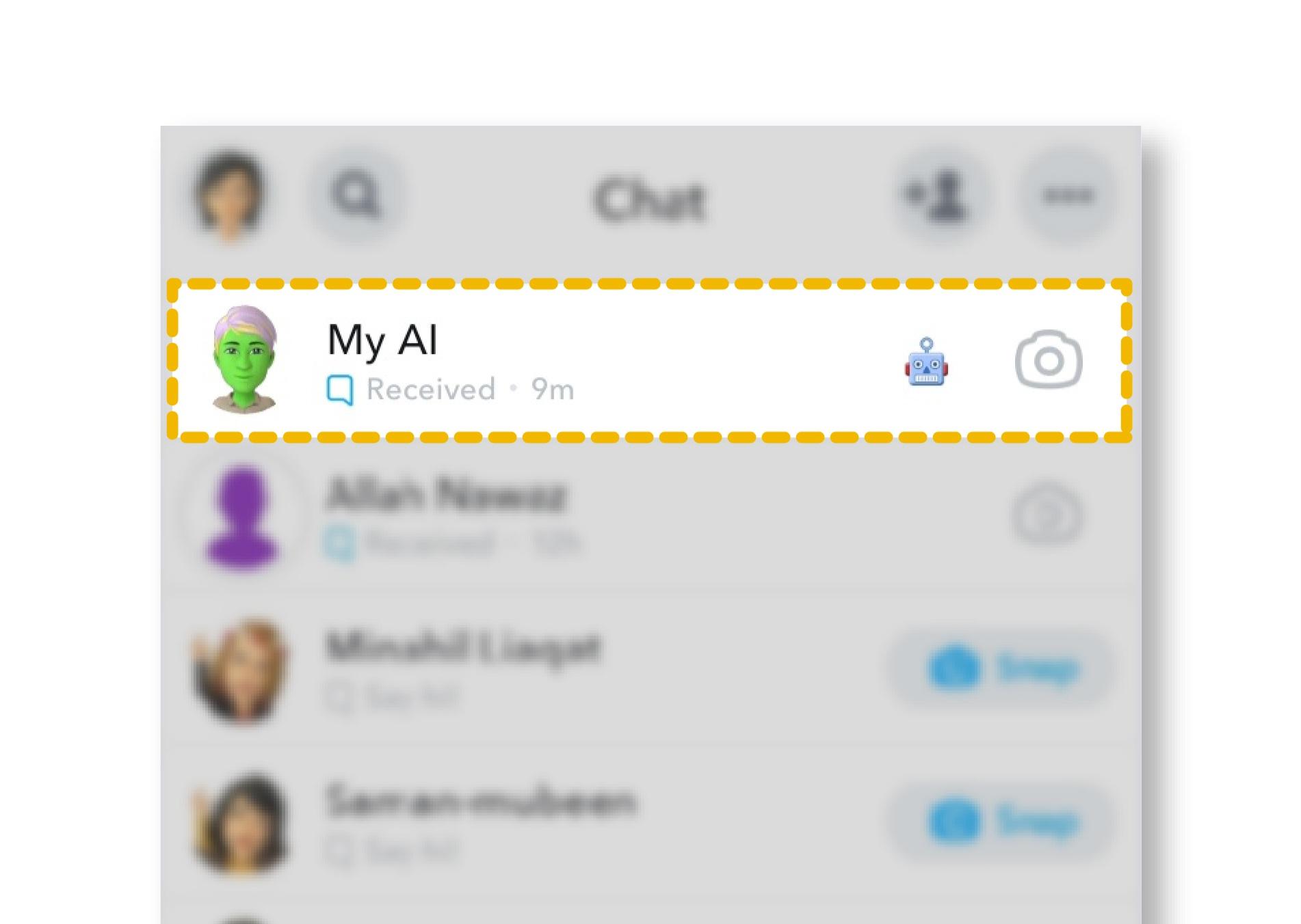 MY AI on Snapchat