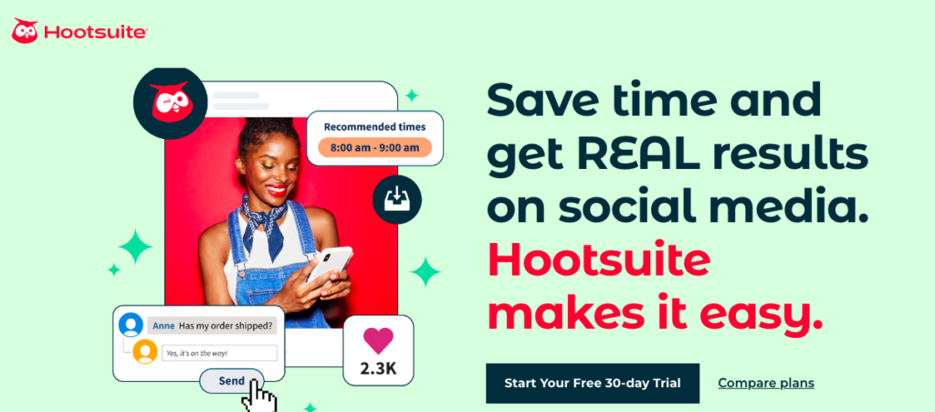 Hootsuite - Instagram management services