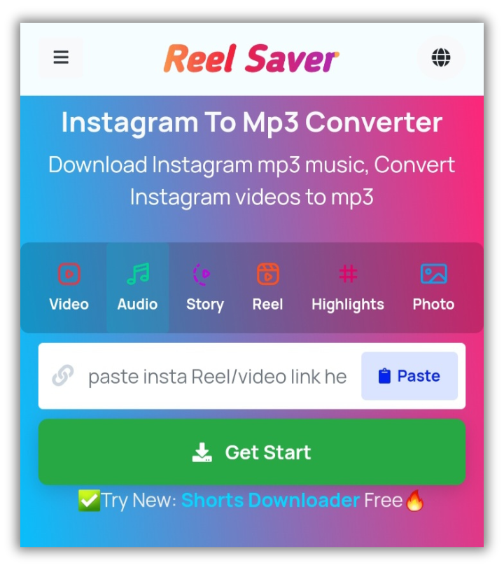 Convert video instagram to mp3 deals