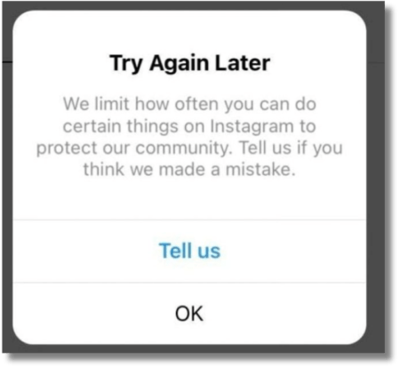 Instagram following limit