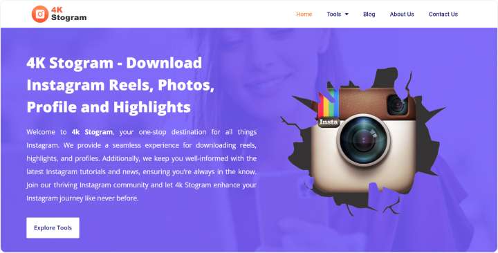 4K Stogram to download Instagram videos 