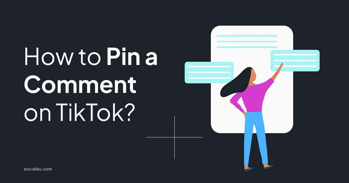 cant pin comment tiktok