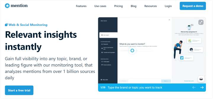 Mention social media monitoring