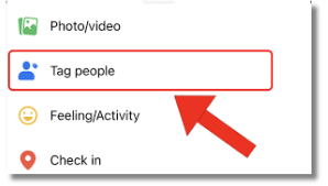 how to tag someone on facebook