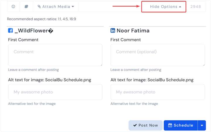 Scheduling post process 3