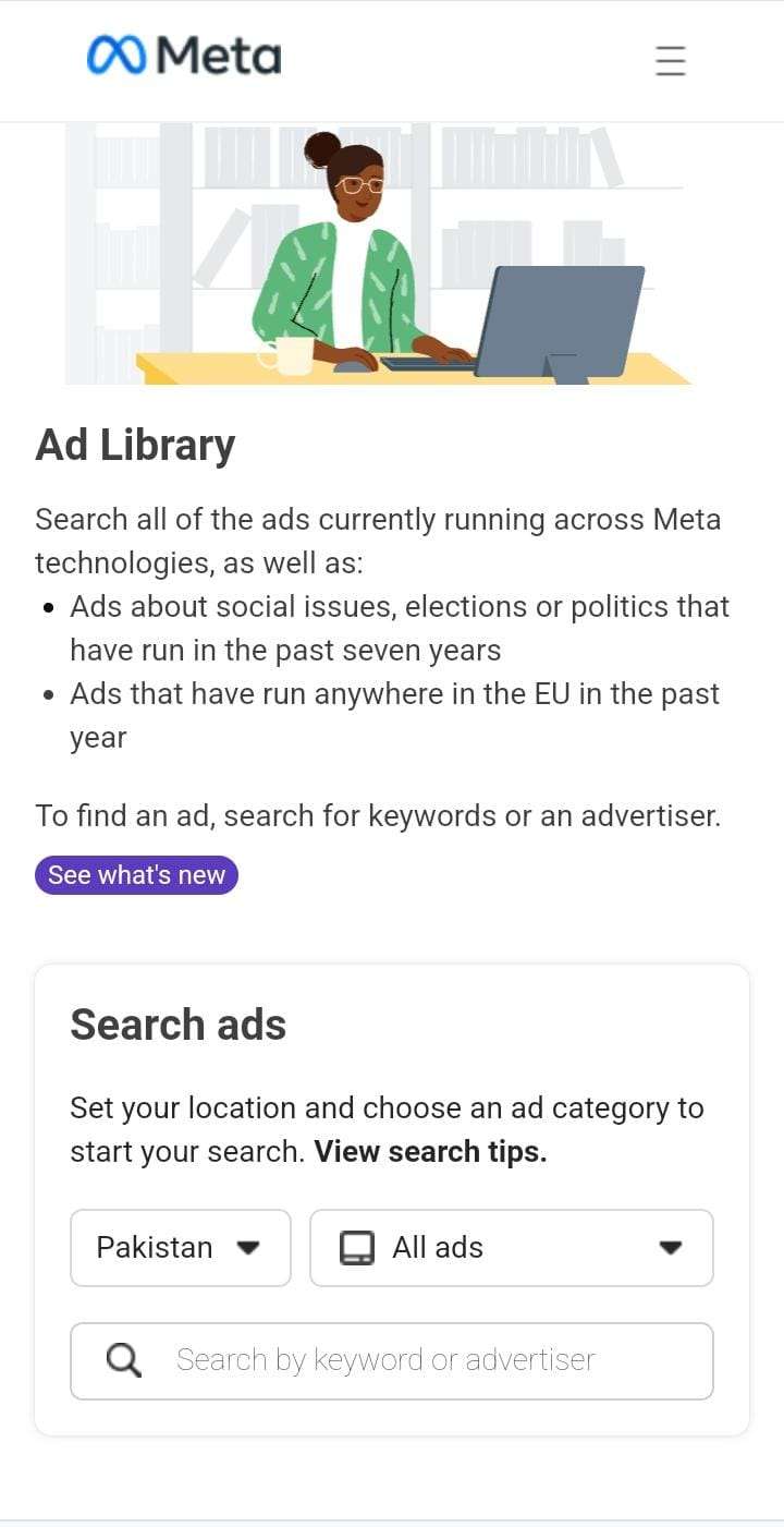 Facebook Ad Library