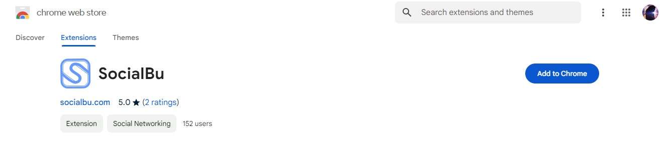 SocialBu Chrome Extension