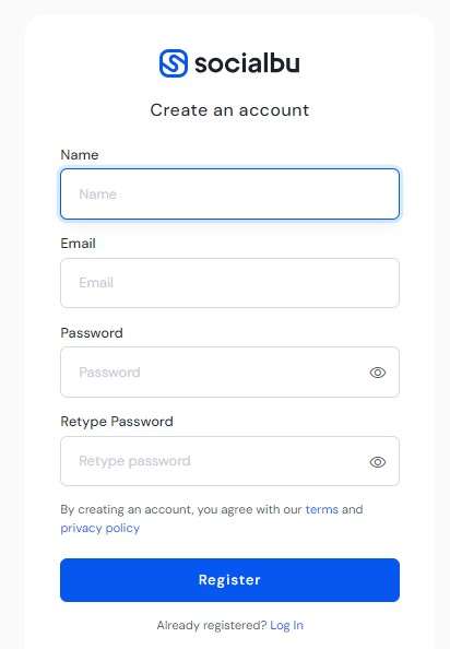 Signup on SocialBu