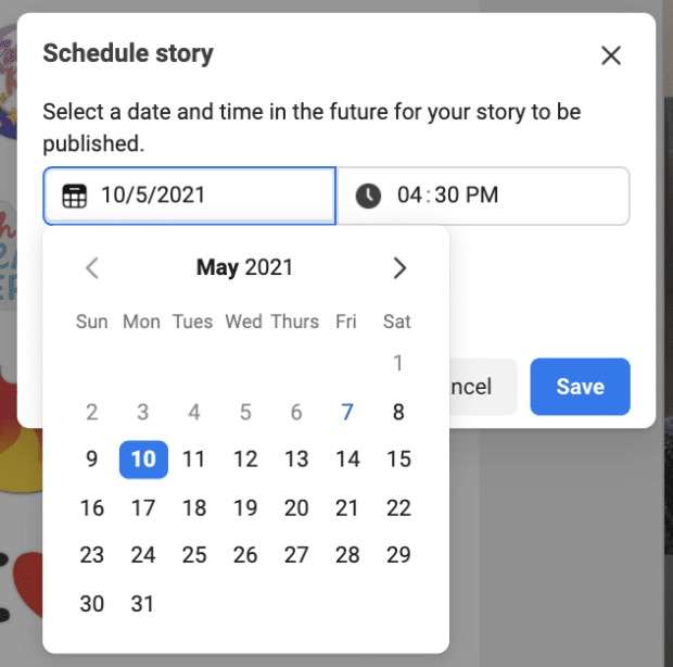 Schedule Instagram Stories with Facebook Business Suite-5