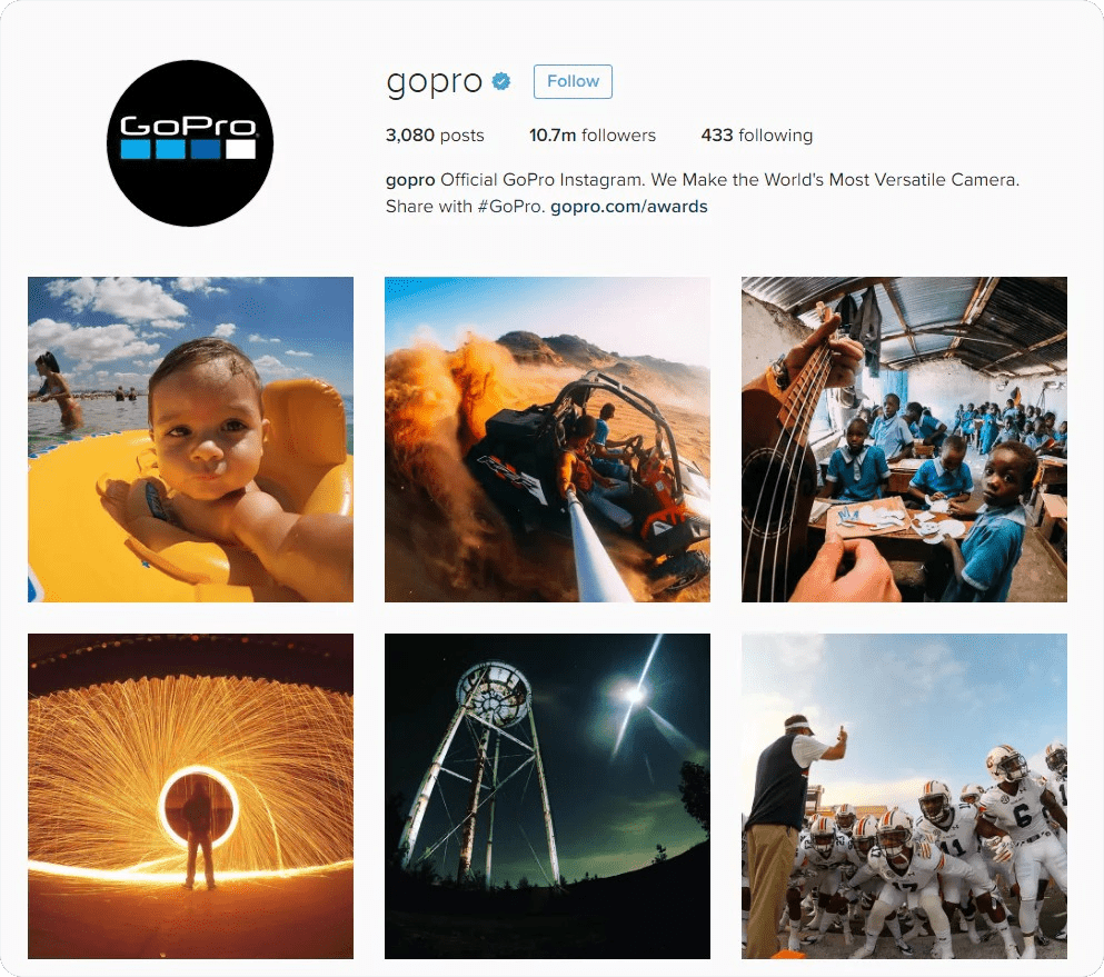 Instagram Reels by GoPro