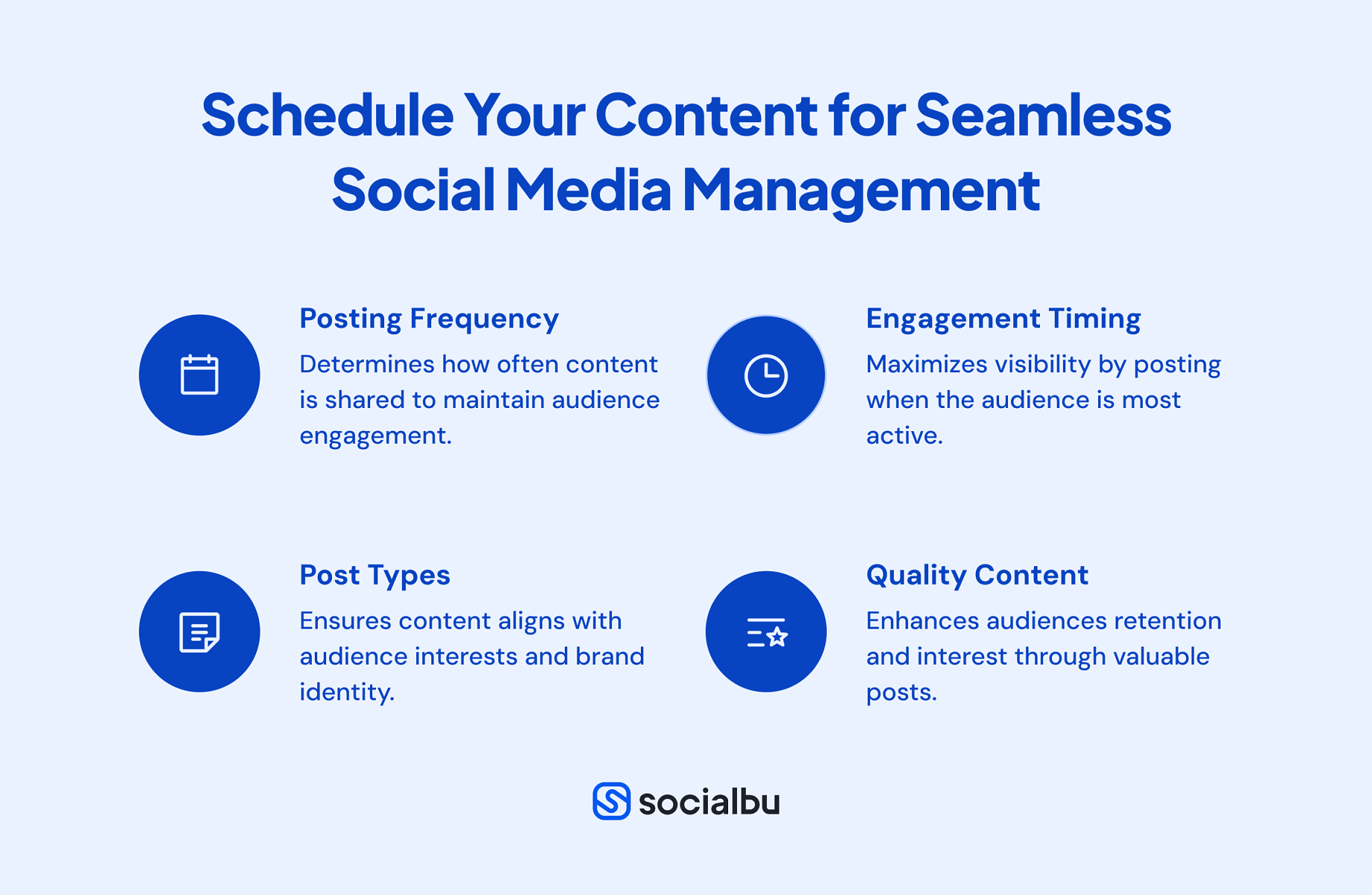 Schedule Content for Seamless Social Media Management