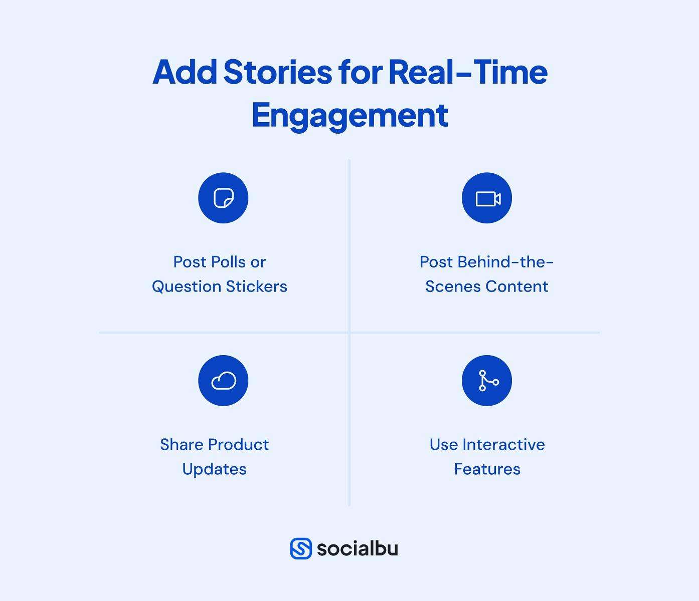 Add Stories for Real-Time Engagement