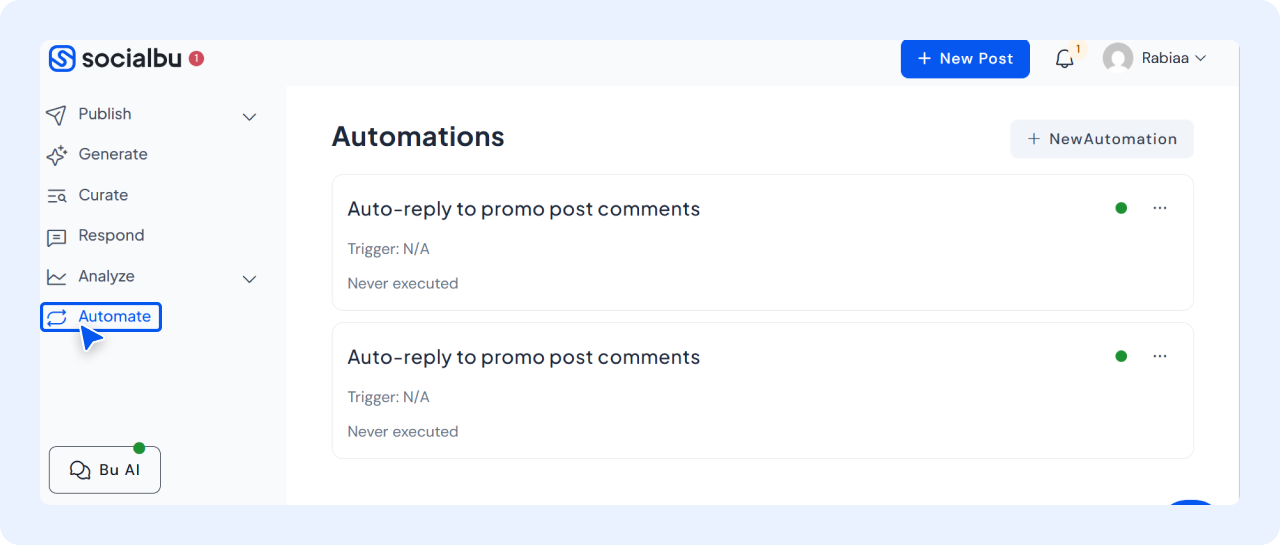Instagram DM Automation with SocialBu