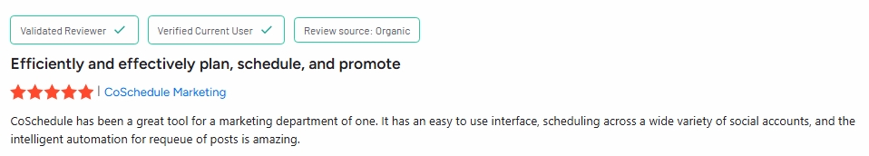 CoSchedule review 