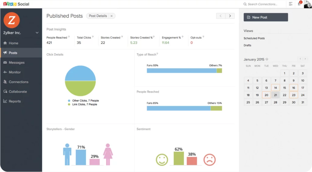 Zoho Social