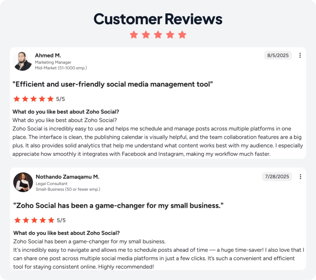 Customer Reviews