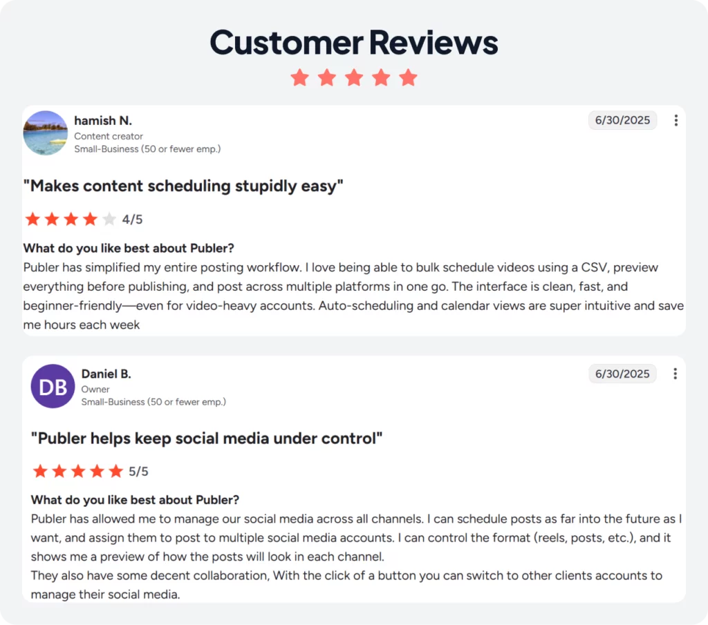 Customer Reviews