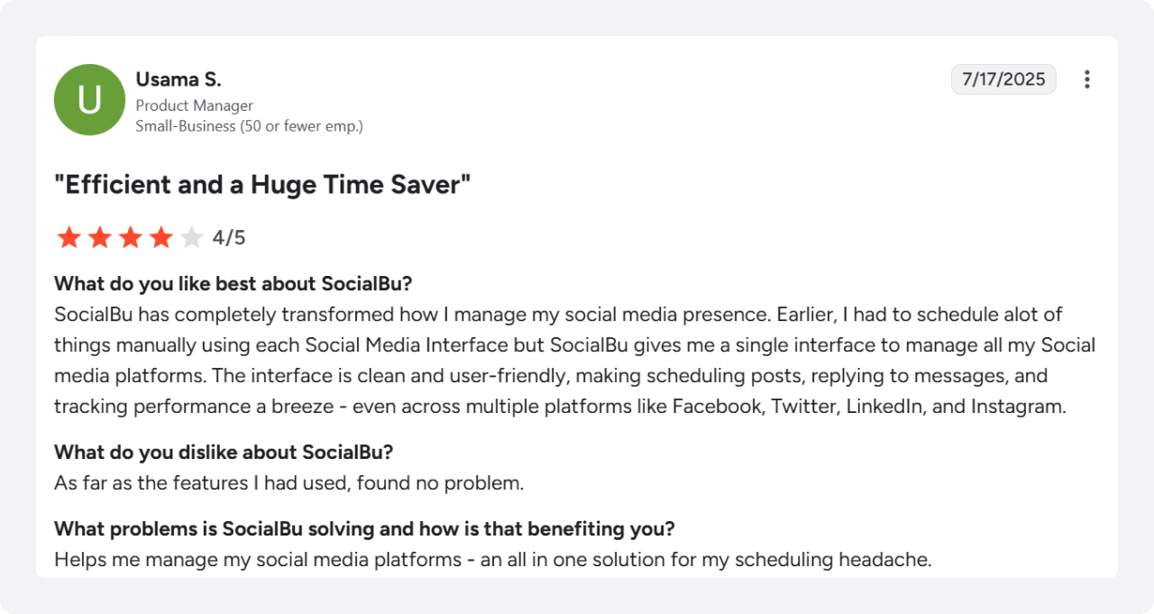 SocialBu Reviews