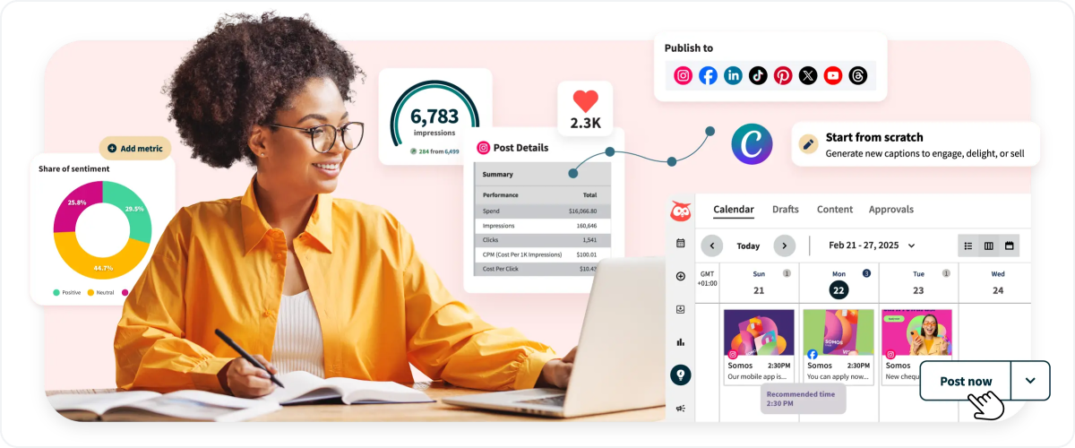 3. Hootsuite - Best for Enterprise & All-in-One Management
